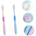 PopetPop Soft Toothbrush Set - 2 Micro Hand Toothbrushes for Adults Ideal for Pregnant Women - Comfortable Grip & Gentle Cleaning - Buy Online on GoSupps.com