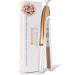 Hair Straightener, 1 Inch Ceramic Flat Iron for Hair, 2 in 1 Straightener and Curler, Dual Voltage Travel Flat Iron (US Plug), Hair Styling Tools by Lily England (Rose Gold)