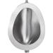 Household Items Stainless Steel Wall-Mounted Urinal Men's Urinal Public Toilet Urinal with Stainless Steel S Tube Suitable for Schools Prisons Hospitals Shopping Malls S