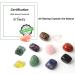 Ruby Raw Crystals Large 1.25-2.0 - Natural Healing Stones for Tumbling, Cabbing, Decoration - Wicca & Reiki - Buy Online on GoSupps.com