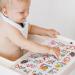 Baby Disposable Stick-On Placemats - Toddler Table Top Mats with Animal Alphabet Theme for Dining Fun - Buy Online on GoSupps.com