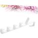 Alipis 3pcs 5 Door Rack Hooks Hat Hangerwhitel The Coat Over Holders Towel Multifunctional Plastic medium White - Buy Online on GoSupps.com