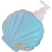 Fabater Bath Dispenser Bottle Body Wash Pump Bottle Food Grade ABS Plastic Refillable for Hotel (Shell Shape One Size) - Buy Online on GoSupps.com