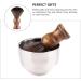 Fomiyes Facial Cleaning Brush & Shaving Brushes for Men | Wooden Handle Beard & Mustache Care Accessories - Buy Now! - Buy Online on GoSupps.com