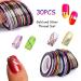 15-Piece Nail Art Brush Set with Dotted Pens & Rhinestones - Ultra Thin Nail Tools for Perfect Manicure - Buy Online on GoSupps.com