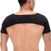 Excart shoulder support sport weightlifting shoulder bandage breathable shoulder posture correction belt shoulder warmer for fracture sprains women men shoulder width size s xl