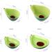 FURLOU Bowl Ceramic Avocado Carrot Flower Bowls Hand-Painted Dinnerware Fruit Salad Dishes Noodle Soup Plates Kitchen Tableware Bowls - Buy Online on GoSupps.com