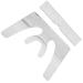 Buy Stainless Steel Upper Jaw Planing Plate - Professional Dental Accessories for Clinics | Hygienic & Durable - Buy Online on GoSupps.com