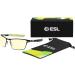 Gunnar ESL Blade Gaming Glasses - Blue Light Filter UV Protection Amber Lens (65% Blue Light Protection) - Premium Onyx Design for Enhanced Visual Comfort - Buy Online on GoSupps.com