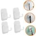 Doitool Adhesive Hooks - 8 Pack Plastic Wall Hangers for Clothes Razors & More | Strong Durable & Easy to Install - Buy Online on GoSupps.com
