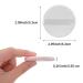 Molain 8-Part Round Make-Up Sponge Set with Strap - Smooth Powder Blending for Primer Cream & Concealer - Full Coverage Face & Body Applicator in White - Buy Online on GoSupps.com