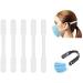 TT- 5 pieces of mask holder back head for mouth protection mask holder adjustable mask band mask extension anti-slip ear mask holder mask chain earsman for adults (F 5PCs)