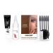 Black Tint Kit 2 in 1  Professional Semi-Permanent Eyelash & Eyebrow Kit  Lasting for 6 Weeks DIY Hair Dying for Salon Home Use 5ml (Black)