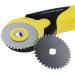5 Pack 45mm Crochet Edge Skip Blade Perforated Rotary Blades for Paper, Fleece, and Fabric Scrapbooking - Precision Cutting Tool Set - Buy Online on GoSupps.com