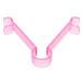 VINTORKY Lip Muscle Trainer Face Lips Face Exerciser Mouth Muscle Tightener Mouth Muscle Massager Lift Lips Trainer Lip Trainer Mouth Trainer Face Exerciser 9.30X7.70X1.50CM Pink