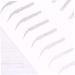 BIUDECO 2 Pairs Makeup Supplies Artificial Eyebrow Patch Eyebrow Stickers Makeup Tools Water Proof 6d - Buy Online on GoSupps.com