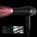 Professional Hair Dryer 2000W Ion Salon Fast Hair Dryer 3 Heat Levels 2 Speeds Travel Hair Dryer with Nozzle - Buy Online on GoSupps.com