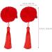 FRCOLOR 12 Pairs Tassel Hair Ball Hair Clip Hair Barrettes for Thick Hair Hanfu Hair Accessories for Kids Baby Hair Clips Metal Hair Clips Princess Artificial Fur Red Girl Child Issue Card - Buy Online on GoSupps.com