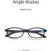 Smart Zoom Reading Glasses - Lightweight Ultra-Clear Anti-Blue Light TR90 - Black | International Shipping Available - Buy Online on GoSupps.com
