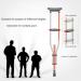 Crutches for Adults Underarm Underarm Crutches for Adjustable Crutches in The armpits Height Adjustment Telescopic Folding Aluminum Lightweight Durable with Grips for Adult Men WOM Lucky Star - Buy Online on GoSupps.com