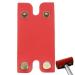 Sanfly leather razor head protection cover Double edge Razor Protection cover Handbook Handbook Razor Accessories Portable Safety Razier Protective for Travel Red