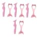 FOMIYES 8 Pcs Eyeliner Lash Kit Silicone Mold Kit Silicone Eyebrow Stencil Makeup Supplies Magnetic Cream