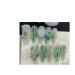 10 Piece Set of Handmade Wearable Nails Fake Nails Ballet Dance Long Press Nail Art Patches(Color:2 Size:M)