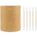 400 Cotton Swabs - 7cm Bamboo Double Precision Tips | 2 Packs of 200 - Eco-Friendly Cleaning Solution - Buy Online on GoSupps.com