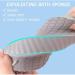 3Pcs Magic Exfoliating Bath Sponge Set - Soft Exfoliating Sponge for Adults, Children, and Pregnant Women - Reusable - Blue, Pink, Gray - Buy Online on GoSupps.com