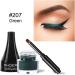 Mysense Matte Cream Green Eyeliner Gel Pot with Brush Cream Eyeliner Makeup Smooth High Pigmented Matte Eye Makeup Gel Eye Liners for Women 207 Green Matte Green - Buy Online on GoSupps.com