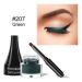Go Ho Green Eyeliner Gel Pot - High Pigmented Matte Eye Makeup with Brush for Women - Buy Online on GoSupps.com