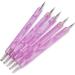 Froiny 5Pcs Nail Dotting Pen Set - 2-ended DIY Marbleizing Manicure & Nail Art Tools - Pink - Buy Online on GoSupps.com