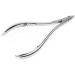 Professional Cuticle Nippers | Precision Surgical-Grade Stainless Steel Cuticle Trimmer French Handle Single Spring 5mm Jaw (Half Jaw) - Buy Online on GoSupps.com