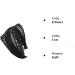 axy HR15A Vintage Wide Headband - Elegant Black Hair Band for Stylish Women | International Shipping - Buy Online on GoSupps.com
