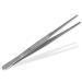 Straight tweezers 12.5 cm with internal teeth made of stainless steel