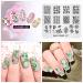 Nail Art Stamp Plate - Floral Rose Multi-Pattern for DIY Nail Decoration | FL037 - Buy Online on GoSupps.com