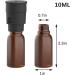 Waterless Oil Diffuser - Portable & Cordless Aromatherapy Diffuser | Smart Battery Operated with 3 Cold Mist Settings & Timer (Black - Buy Online on GoSupps.com