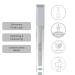Glitter Lip Gloss Silver White | High Shine Moisturizing Gloss with Shea Butter - Vegan & Gluten-Free - Buy Online on GoSupps.com
