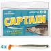 4 Best Rubber Fish Baits for Zander Fishing - 10 cm Firetiger | International Shipping Available - Buy Online on GoSupps.com