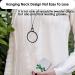 Luff Necklace Reading Glasses +2.5 - Fashion HD Portable Readers for Men & Women | Anti-Lost Handheld Neck Type - Buy Online on GoSupps.com