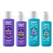OLLY Vitamins Mini Body Serum & Body Wash Mixed Pack 4 Count Repairs Skin Barrier & Soothe Stress TSA Approved
