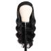 Dan & Dre Curly Wave Headband Wig for Women | Adjustable Fashionable Scarf Wig | High Temperature Fiber Afro Long Black Wig - Buy Online on GoSupps.com