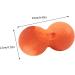 Frcolor Peanut Massage Ball - Premium Mobility & Muscle Therapy - Ideal for Fitness Gym and Recovery - Buy Online on GoSupps.com
