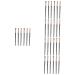 NOLITOY 30 Pcs Eye Shadow Brush Makeup Eye Brush Make up Eyeliner Brush Eyeliner Brush for Women Eye Precision Brush Makeup Eyeliner Brush Women Makeup Tools Eye Liner Brush for Makeup 15.00X1.30X1.00CMx5pcs As Shownx5pcs