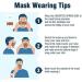 50PC Halloween Disposable Face_Masks for Adults Kids 3-Ply Colorful Breathable Face_Mask with Nose Wire Protective Facemask with Printed Design for Holiday Party (50PC disposable for Adults B) - Buy Online on GoSupps.com