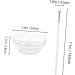 BELLIFFY Beauty Tools for Skincare Facemask Mixing Tool Scraper Tool Make up for Makeup Tools Body Butter Brush Cream Suit Facial White - Buy Online on GoSupps.com