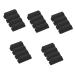 Frcolor 20 Stk Hairbrush Haircuts Sponge Brush Locken Sponge Afro-Haar sponge cleaning sponge hairdresser neck sponge Salon sponge brush facial brush shaving hard sponge curly 12.5x4.5cmx5pcs blackx5stk