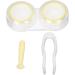 Syrisora Contact Lens Holder Box - Portable Container & Storage with Tweezers | International Shipping - Buy Online on GoSupps.com