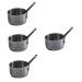 Ciieeo 4pcs Stainless Steel Sauce Cup Stainless Steel Cups Household Sauce Holder Charcuterie Bowlsl Ramen Sauce Container Stainless Steel Container Condiment Cups Metal Juice Cup Steak Silverx4pcs 9.5X5.5X3.2CMx4pcs