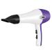 2200 Watt Powerful Professional Ionic Hair Dryer with 2-Speed and 3 Temperature Settings Cool Shot Function AC Motor Salon Fast Blow Dryers with Nozzle for Home and Salon Men and Women Purple Small